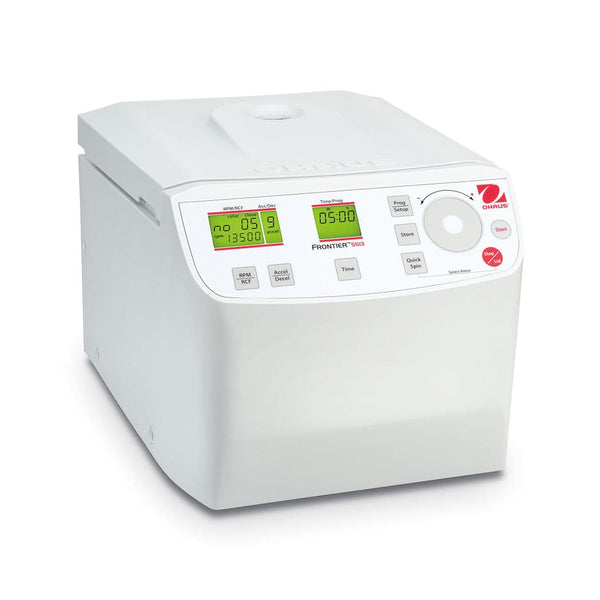 OHAUS FC5513+R02 Frontier 5000 Micro Centrifuge, 24 x 1.5/2.0 ml Capacity, High-Speed, LCD Display
