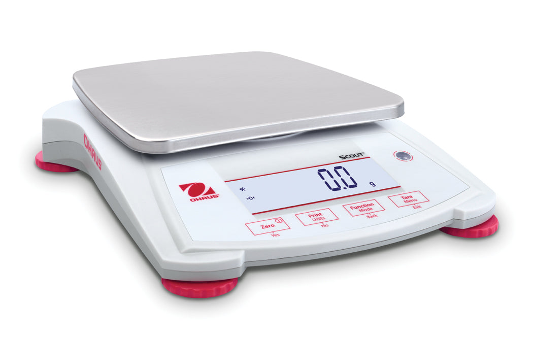 OHAUS SPX2201 AM Scout Portable Balance, 2200g | Weighcore