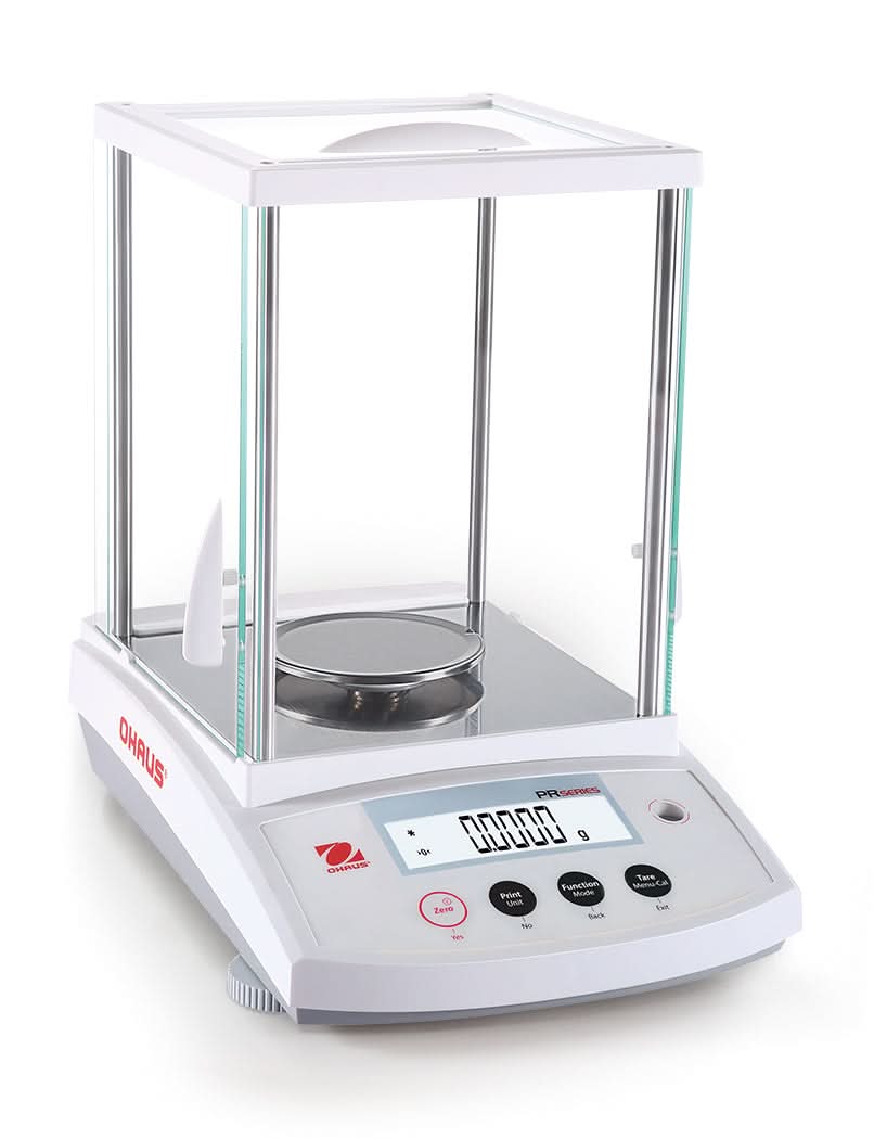 OHAUS PR224 PR Series Analytical Balance, 220g Capacity, 0.1mg Readability, Internal Calibration - PR224 - Analytical Balances - Ohaus - Weighcore