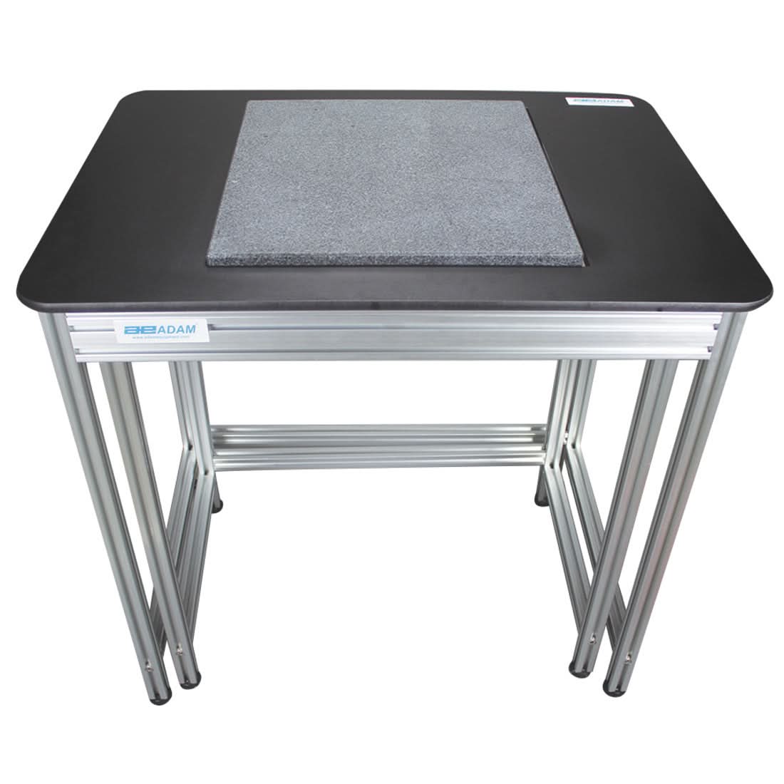 Adam Equipment 104008036 Granite Anti - Vibration Table, High - Density Granite Block, Shock - Absorbing Mounts, 5 - Year Warranty - 104008036 - Accessories - Adam Equipment - Weighcore