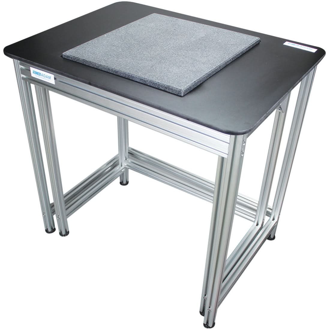 Adam Equipment 104008036 Granite Anti - Vibration Table, High - Density Granite Block, Shock - Absorbing Mounts, 5 - Year Warranty - 104008036 - Accessories - Adam Equipment - Weighcore