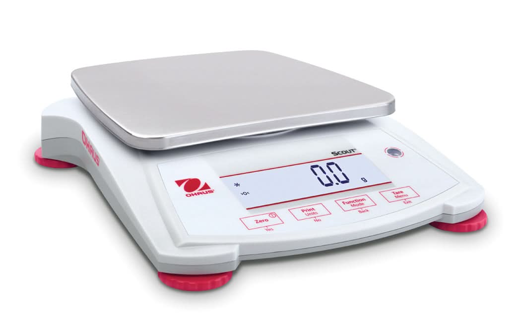 OHAUS SPX621 AM Scout Portable Balance, 620 g Capacity, 0.1 g Readability - SPX621 AM - Portable Balances - Ohaus - Weighcore