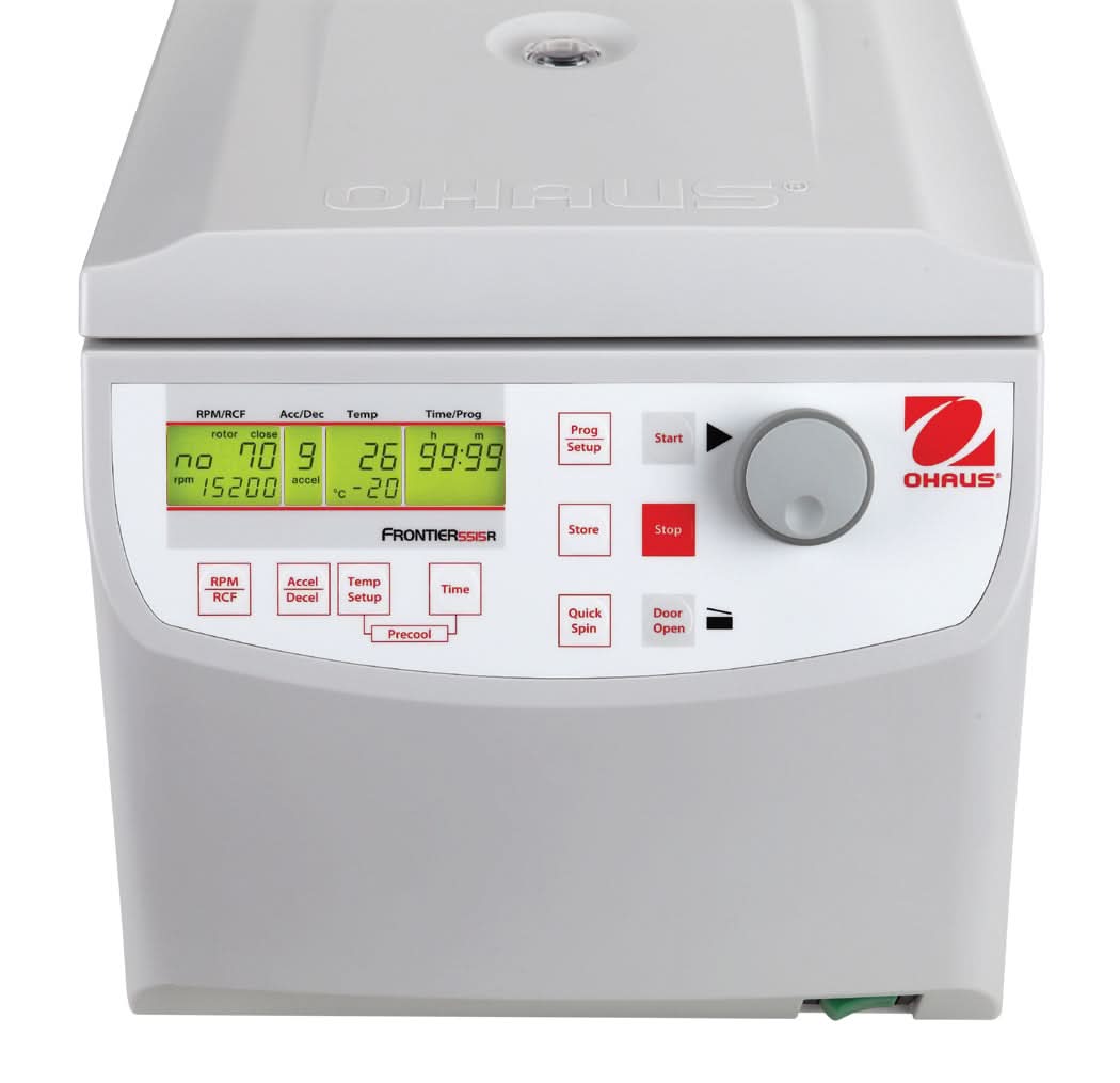 OHAUS FC5515R Frontier 5000 Micro Refrigerated Centrifuge, 44 x 1.5/2.0 mL, 12 x 5 mL Capacity - FC5515R - Centrifuges - Ohaus - Weighcore