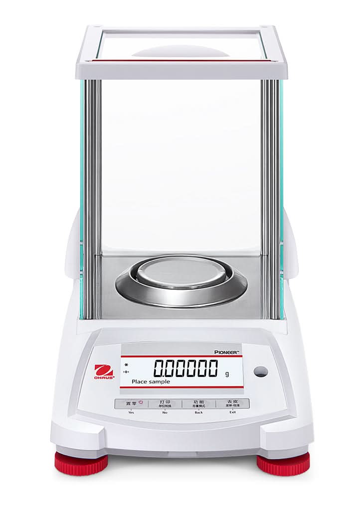 OHAUS PX225D Pioneer PX5 Semi - Micro Balance, 82g/220g Capacity, 0.01mg/0.1mg Readability, AutoCal - PX225D - Semi - Micro Balances - Ohaus - Weighcore