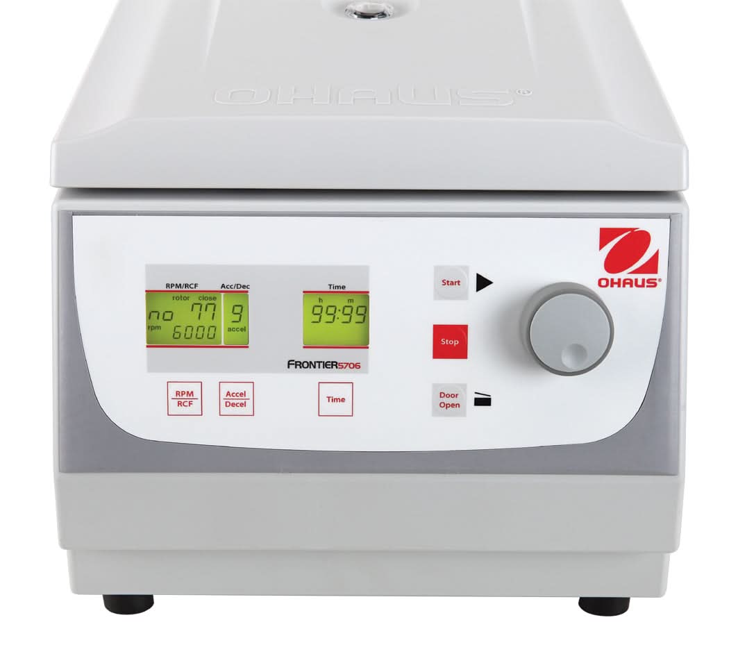 OHAUS FC5706 Frontier 5000 Multi Centrifuge, 6 x 50mL Capacity, Low - Speed General Purpose - FC5706 - Centrifuges - Ohaus - Weighcore