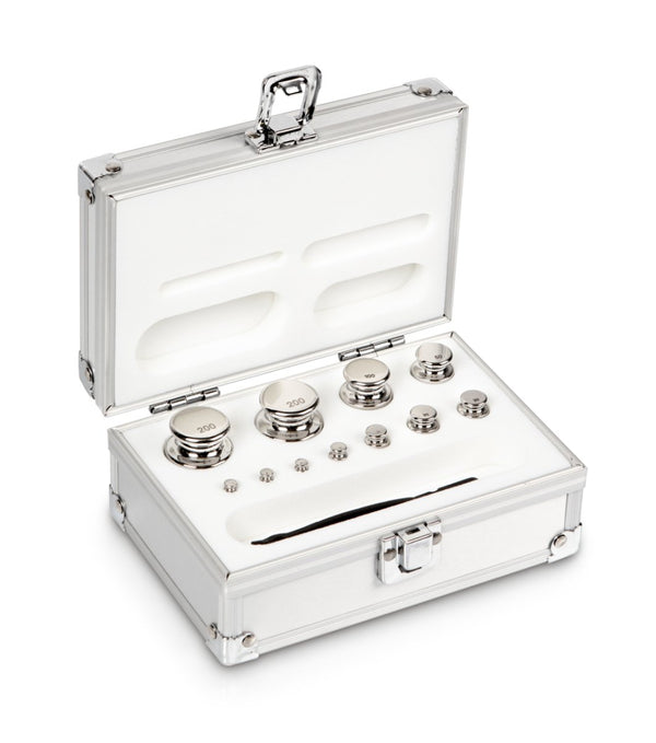 KERN & SOHN 304-046 OIML E1, 1 g - 200 g, Weight Set, in aluminium case
