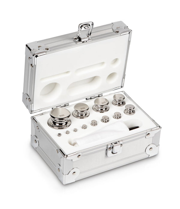 KERN & SOHN 304-056 OIML E1, 1 g - 500 g, Weight Set, in aluminium case