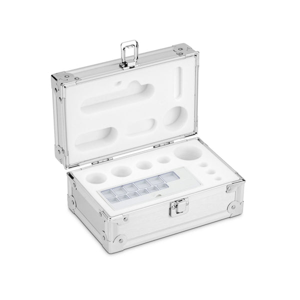 KERN & SOHN 313-050-600 Aluminium protective boxes, for nominal values 1 mg - 500 g, for classes E1 - M1, for design Cylindrical/compact, Cases & Security