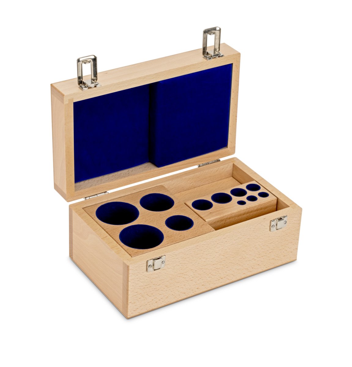 KERN & SOHN 313-070-100 Wooden boxes, for nominal values 1 mg - 2 kg, for classes E1+E2+F1, for design Cylindrical/compact, Cases & Security - 313-070-100 - Accessories - KERN & SOHN - Weighcore