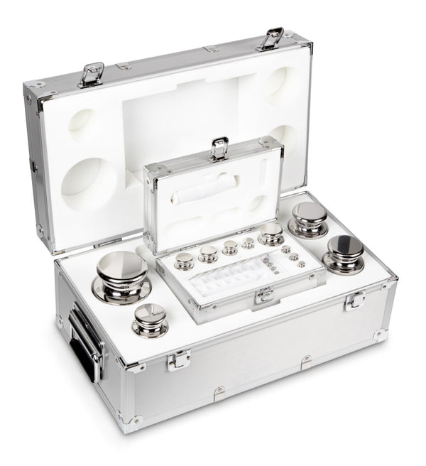 KERN & SOHN 314-086 OIML E2, 1 g - 5 kg, Weight Set, in aluminium case