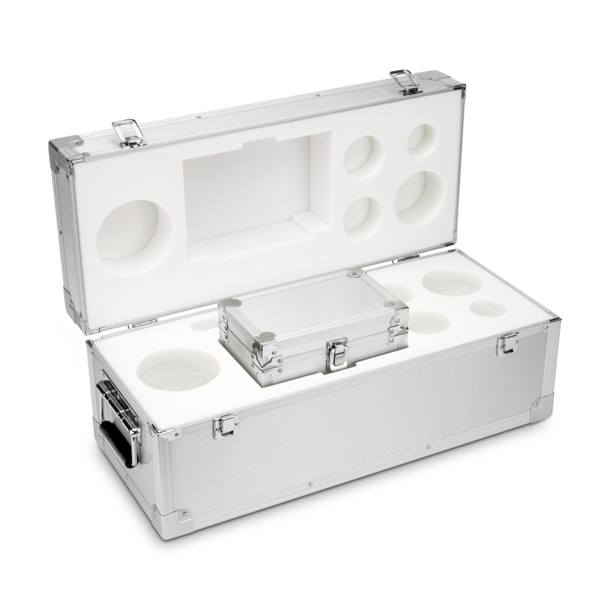 KERN & SOHN 314-090-600 Aluminium protective boxes, for nominal values 1 g - 10 kg, for classes E1 - M2, for design Cylindrical/compact, Cases & Security - 314-090-600 - Accessories - KERN & SOHN - Weighcore