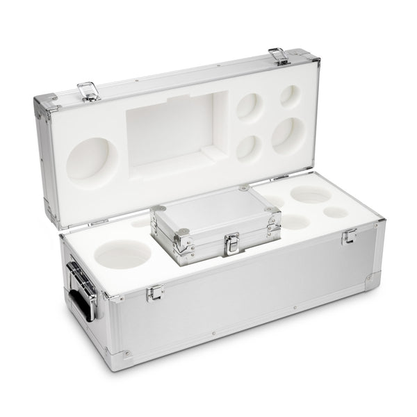 KERN & SOHN 314-090-600 Aluminium protective boxes, for nominal values 1 g - 10 kg, for classes E1 - M2, for design Cylindrical/compact, Cases & Security