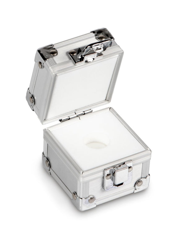 KERN & SOHN 317-009-600 Aluminium protective boxes, for nominal values 1 mg - 500 mg (einzel, Cases & Security