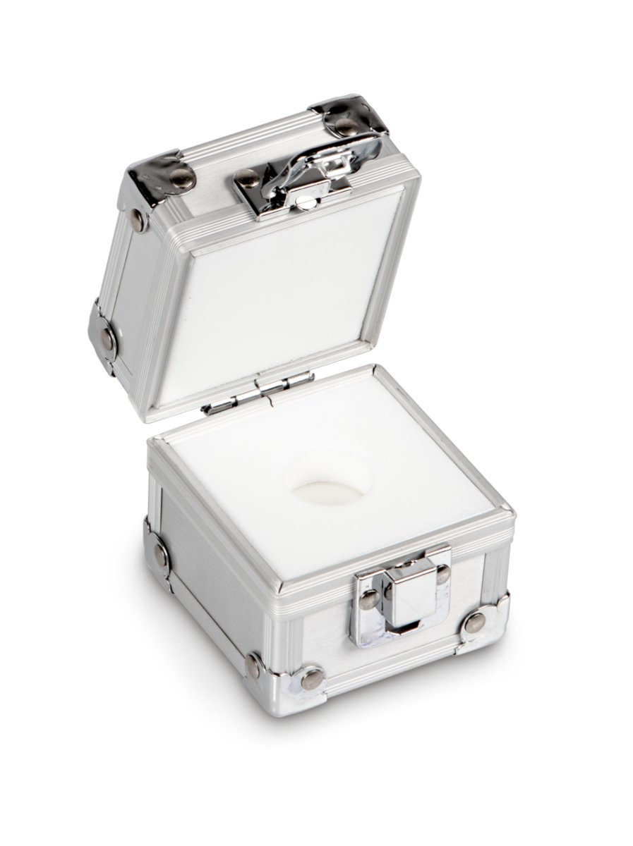KERN & SOHN 317-009-600 Aluminium protective boxes, for nominal values 1 mg - 500 mg (einzel, Cases & Security - 317-009-600 - Accessories - KERN & SOHN - Weighcore