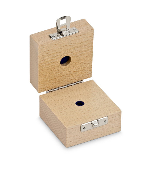 KERN & SOHN 317-020-100 Wooden boxes, for nominal values 2 g, for classes E1+E2+F1, for design Cylindrical/compact, Cases & Security