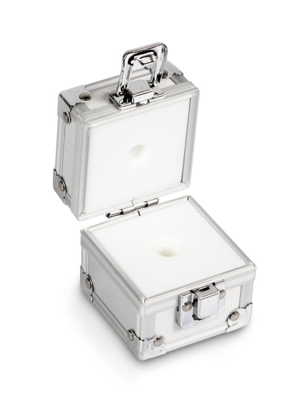 KERN & SOHN 317-050-600 Aluminium protective boxes, for nominal values 20 g, for classes E1 - M3, for design Cylindrical/compact, Cases & Security