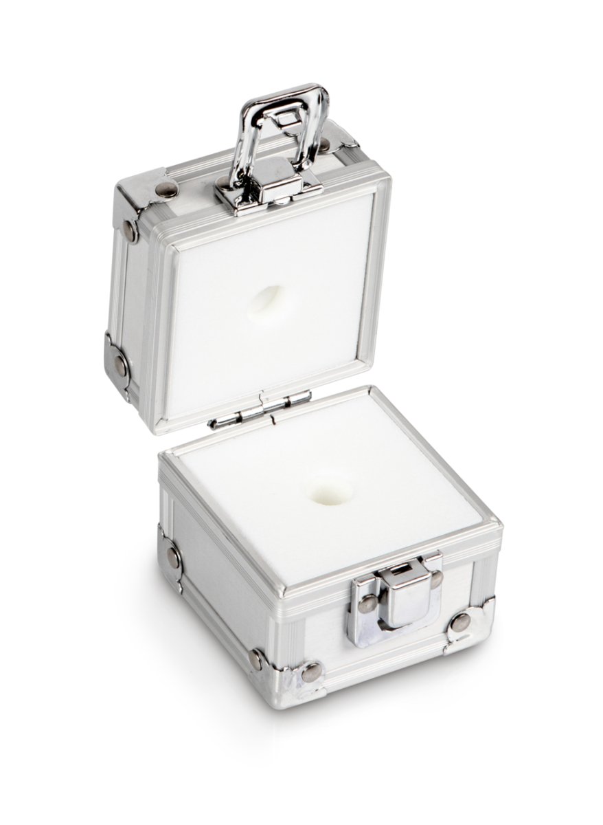 KERN & SOHN 317-050-600 Aluminium protective boxes, for nominal values 20 g, for classes E1 - M3, for design Cylindrical/compact, Cases & Security - 317-050-600 - Accessories - KERN & SOHN - Weighcore