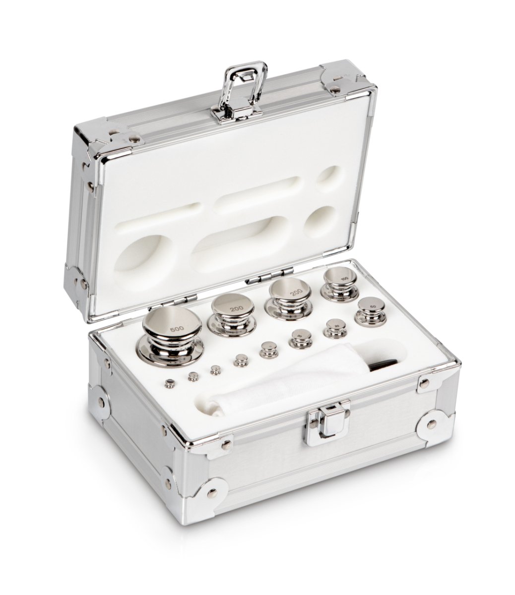 KERN & SOHN 324-056 OIML F1, 1 g - 500 g, Weight Set, in aluminium case - 324-056 - Weights - KERN & SOHN - Weighcore