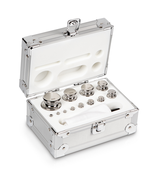 KERN & SOHN 324-056 OIML F1, 1 g - 500 g, Weight Set, in aluminium case