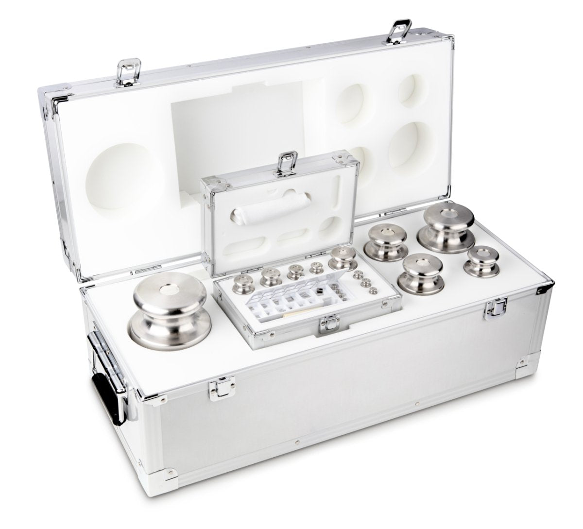 KERN & SOHN 333-096 OIML F2, 1 mg - 10 kg, Weight Set, in aluminium case - 333-096 - Weights - KERN & SOHN - Weighcore