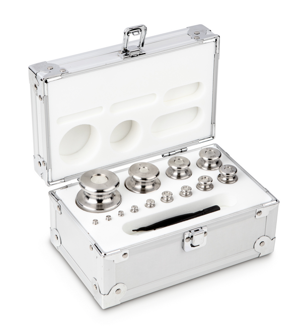 KERN & SOHN 334-066 OIML F2, 1 g - 1 kg, Weight Set, in aluminium case