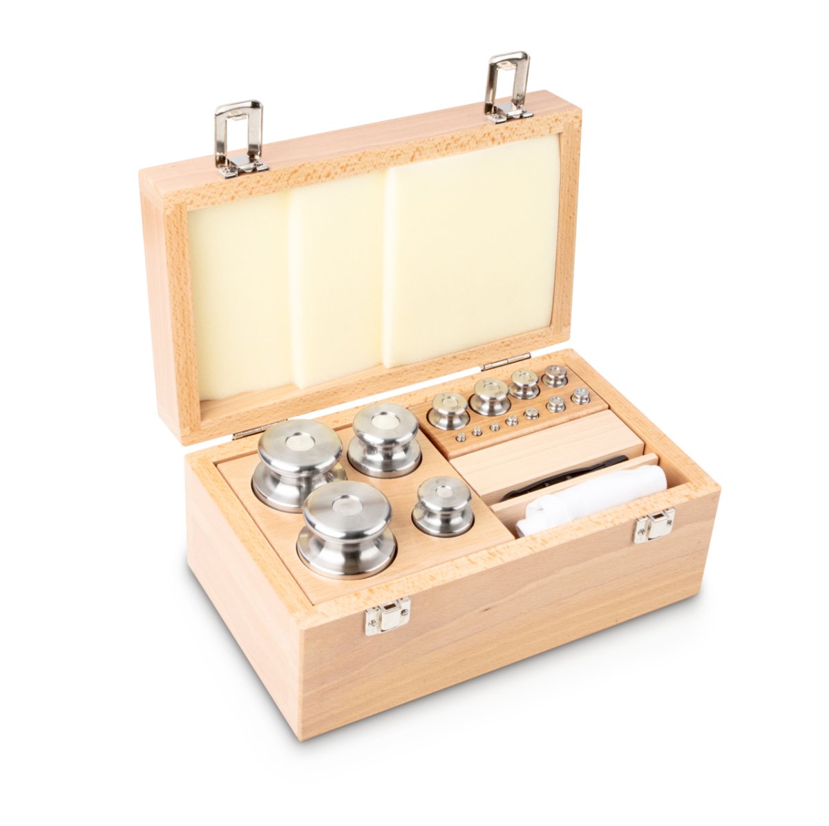 KERN & SOHN 334-07 OIML F2, 1 g - 2 kg, Weight Set, in wooden case - 334-07 - Weights - KERN & SOHN - Weighcore