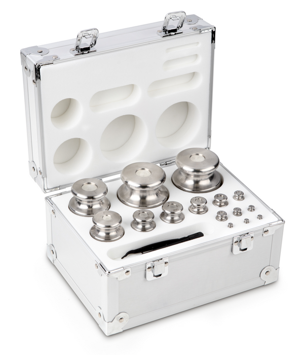 KERN & SOHN 334-076 OIML F2, 1 g - 2 kg, Weight Set, in aluminium case