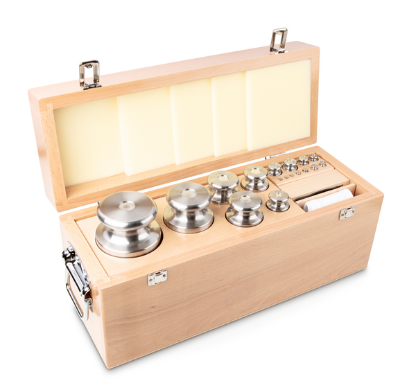 KERN & SOHN 334-09 OIML F2, 1 g - 10 kg, Weight Set, in wooden case