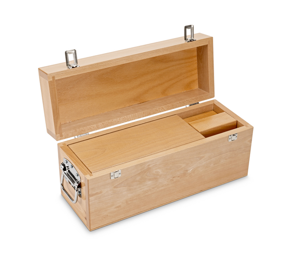KERN & SOHN 335-090-200 Wooden boxes, for nominal values 1 mg - 10 kg, for classes F2 + M3, for design Cylindrical/compact, Cases & Security