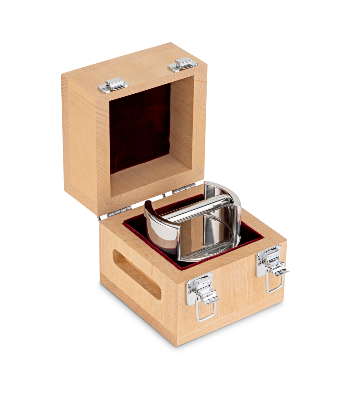 KERN & SOHN 337-131-100 Wooden boxes, for nominal values 5 kg, for classes F1, for design Check weight, Cases & Security