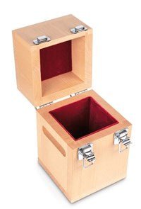 KERN & SOHN 337-161-100 Wooden boxes, for nominal values 50 kg, for classes F1, for design Check weight, Cases & Security