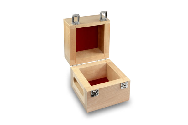 KERN & SOHN 337-161-200 Wooden boxes, for nominal values 50 kg, for classes F2 + M1, for design Check weight, Cases & Security