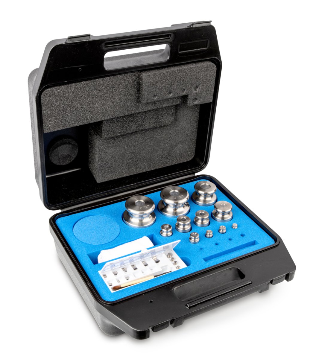 KERN & SOHN 343-074 OIML M1, 1 mg - 2 kg, Weight Set, in plastic case - 343-074 - Weights - KERN & SOHN - Weighcore