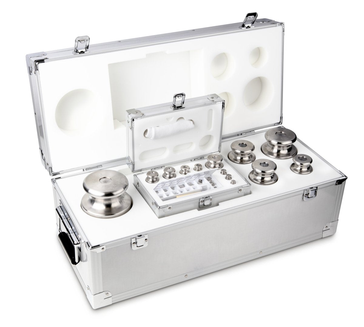 KERN & SOHN 343-096 OIML M1, 1 mg - 10 kg, Weight Set, in aluminium case - 343-096 - Weights - KERN & SOHN - Weighcore
