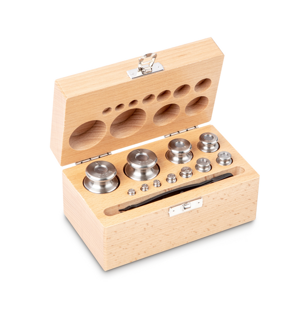 KERN & SOHN 344-04 OIML M1, 1 g - 200 g, Weight Set, in wooden case