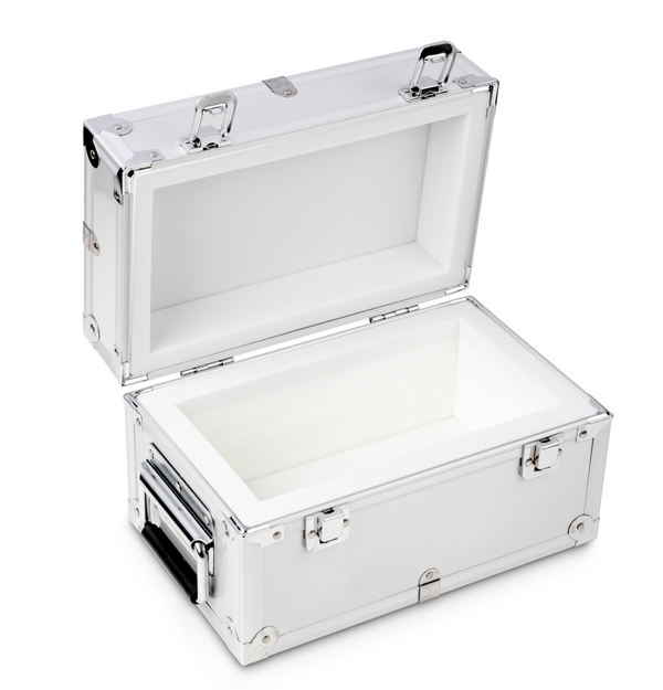 KERN & SOHN 346-080-600 Aluminium protective boxes, for nominal values 20 kg Block, for classes F1 - M3, for design Block, Cases & Security