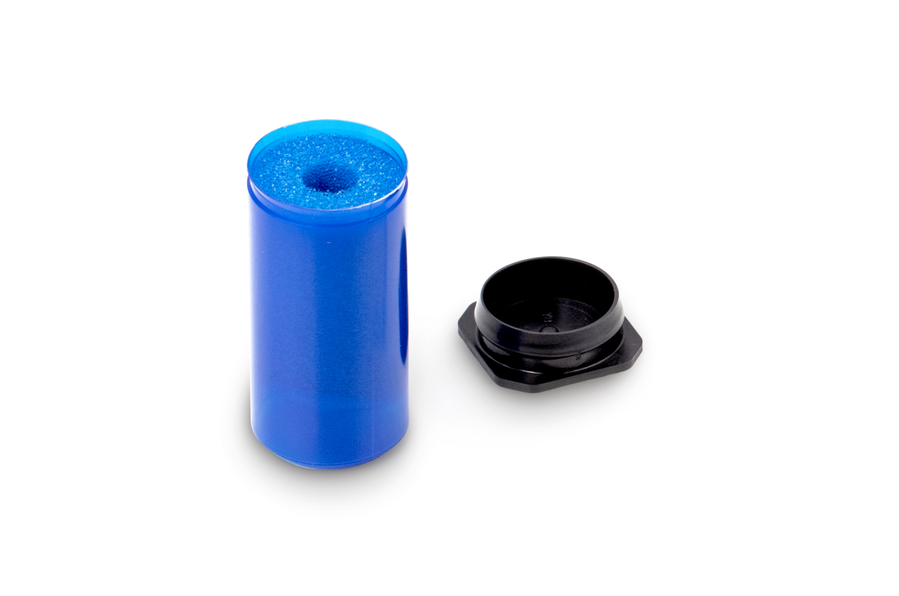 KERN & SOHN 347-030-400 Plastic box, for nominal values 1 g - 5 g, for classes F1 - M3, for design Cylindrical/compact, Cases & Security