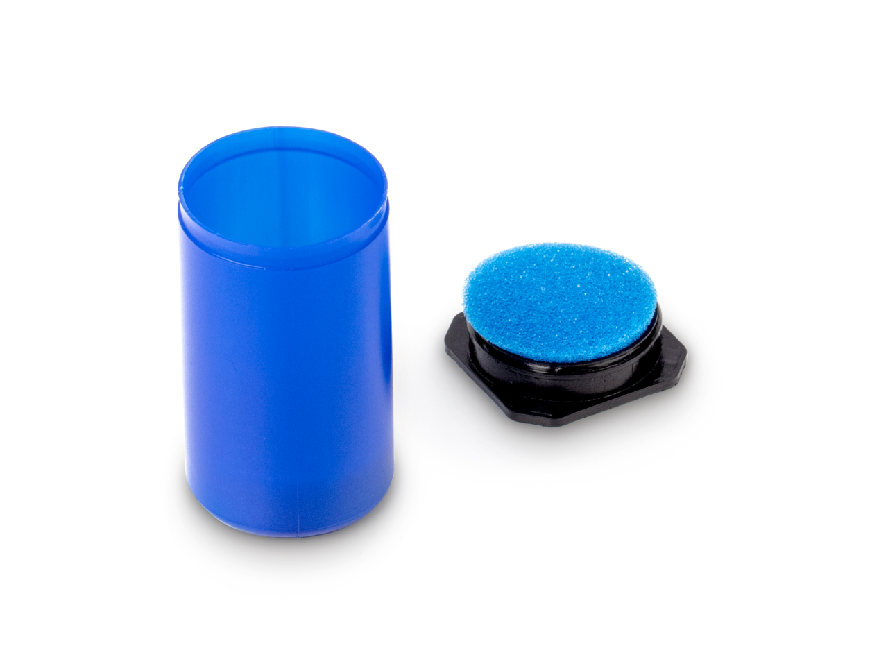 KERN & SOHN 347-080-400 Plastic box, for nominal values 200 g, for classes F1 - M3, for design Cylindrical/compact, Cases & Security