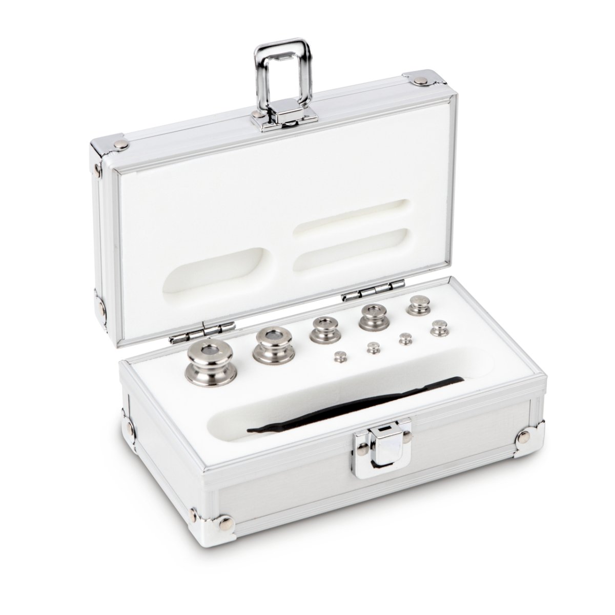 KERN & SOHN 354-036 OIML M2, 1 g - 100 g, Weight Set, in aluminium case - 354-036 - Weights - KERN & SOHN - Weighcore