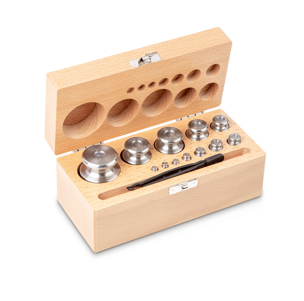 KERN & SOHN 354-05 OIML M2, 1 g - 500 g, Weight Set, in wooden case