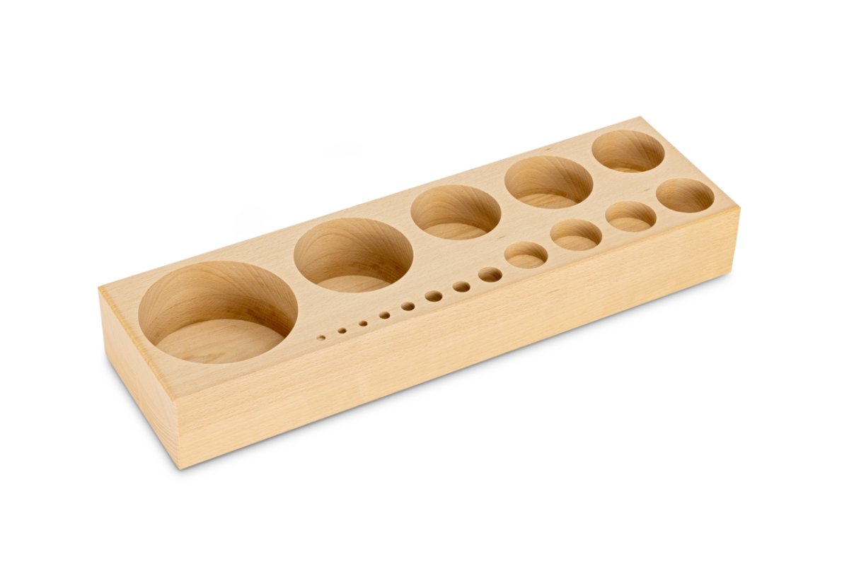 KERN & SOHN 362-990-300 Wooden boxes, for nominal values 1 g - 10 kg, for classes M3, for design Cylindrical/compact, Cases & Security - 362-990-300 - Accessories - KERN & SOHN - Weighcore