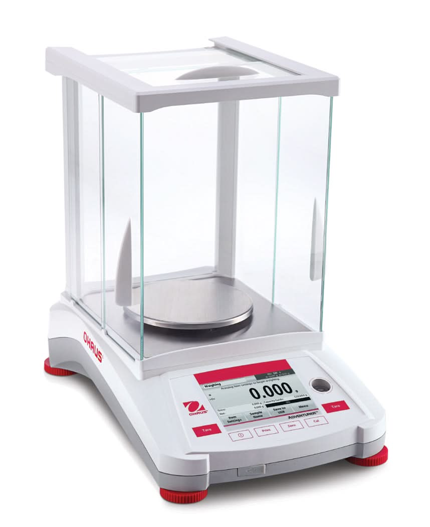 OHAUS AX623 Adventurer Precision Balance, 620g Capacity, 0.001g Readability, AutoCal, GLP/GMP - AX623 - Precision Balances - Ohaus - Weighcore