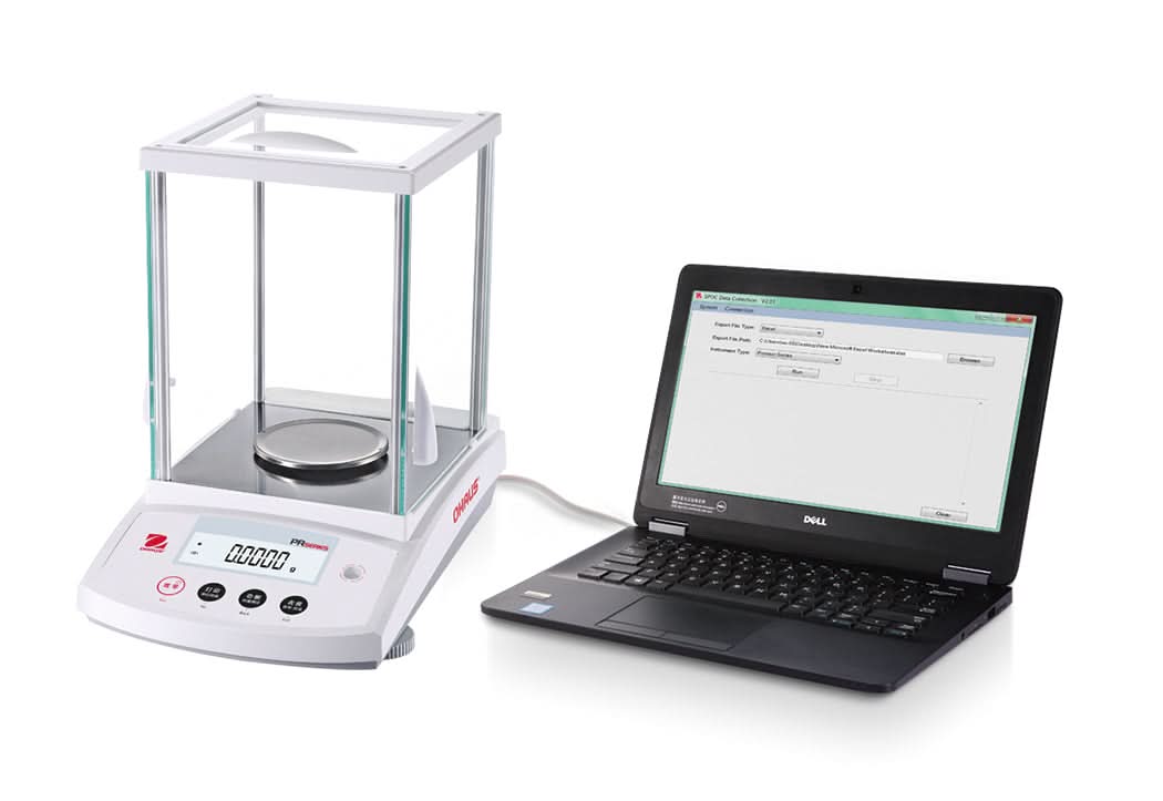 OHAUS PR224/E PR Analytical Balance, 220g Capacity, 0.1mg Readability, RS232 Connectivity - PR224/E - Analytical Balances - Ohaus - Weighcore
