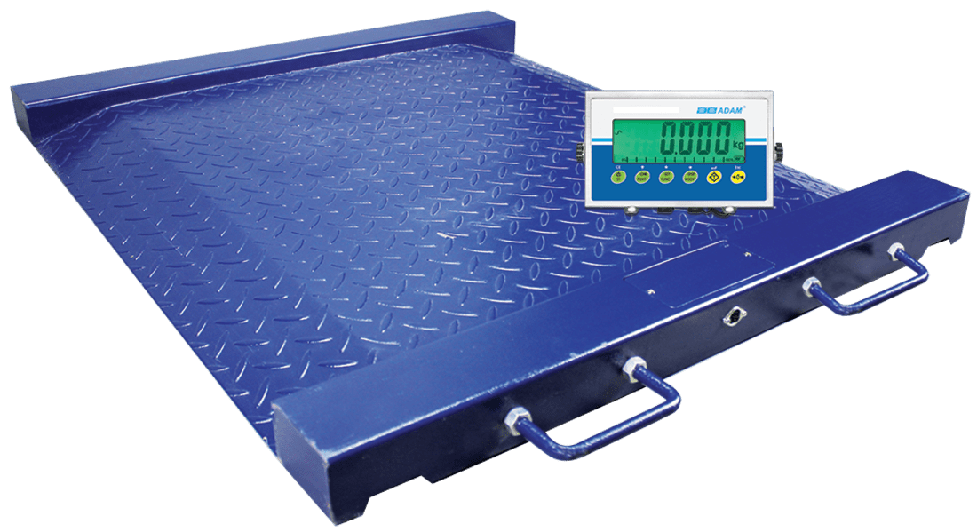 Adam Equipment PT 110 [AE403a] PT Platform AE407 Floor Scale, 1000 kg Capacity, 0.2 kg Readability, Backlit LCD - PT 110 [AE403a] - Weigh Platforms - Adam Equipment - Weighcore