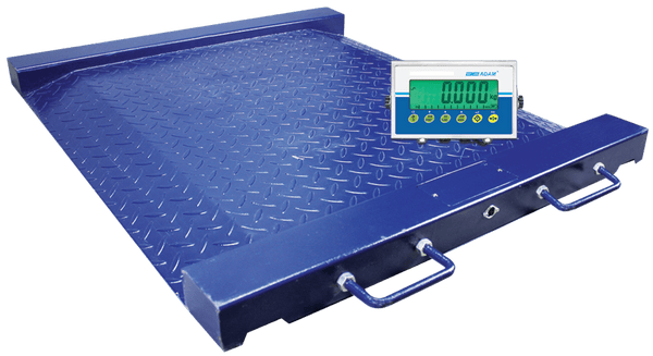 Adam Equipment PT 110 [AE403a] PT Platform AE407 Floor Scale, 1000 kg Capacity, 0.2 kg Readability, Backlit LCD