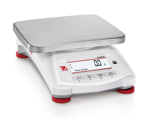OHAUS PX12001/E Pioneer PX Precision Balance, 12000g Capacity, 0.1g Readability, GLP/GMP