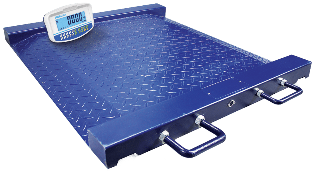 Adam Equipment PT 315 - 10 [AE403a] PT Platform AE409 Floor Scale, 4500 kg Capacity, 1.0 kg Readability, Rechargeable Battery - PT 315-10 [AE403a] - Weigh Platforms - Adam Equipment - Weighcore