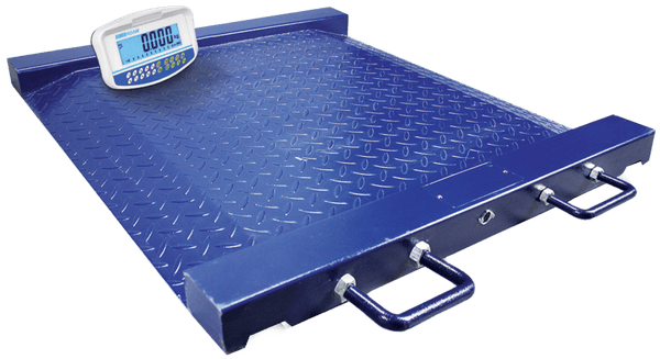 Adam Equipment PT 315-10 [AE403a] PT Platform AE409 Floor Scale, 4500 kg Capacity, 1.0 kg Readability, Rechargeable Battery