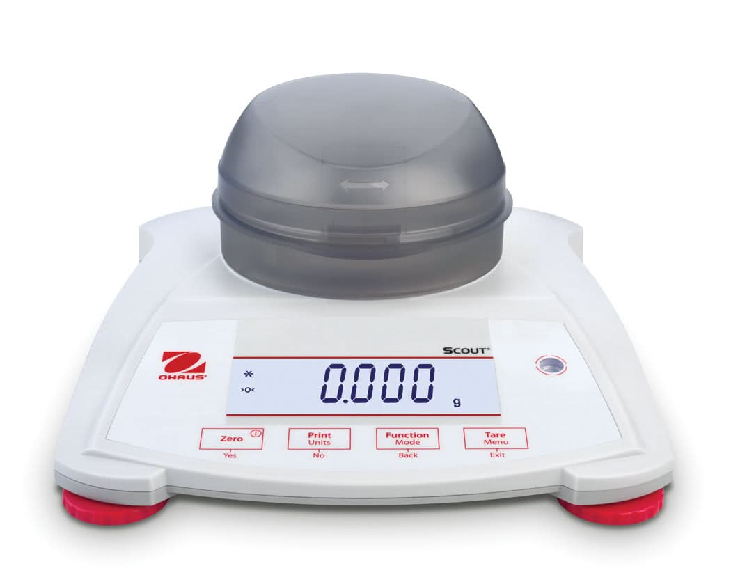 OHAUS SPX123 AM Scout Portable Balance, 120 g Capacity, 0.001 g Readability - SPX123 AM - Portable Balances - Ohaus - Weighcore