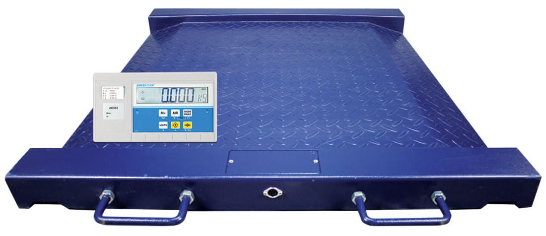 Adam Equipment PT 310 - 5 [AE403a] PT Platform AE408 Floor Scale, 3000 kg Capacity, 0.5 kg Readability - PT 310-5 [AE403a] - Weigh Platforms - Adam Equipment - Weighcore
